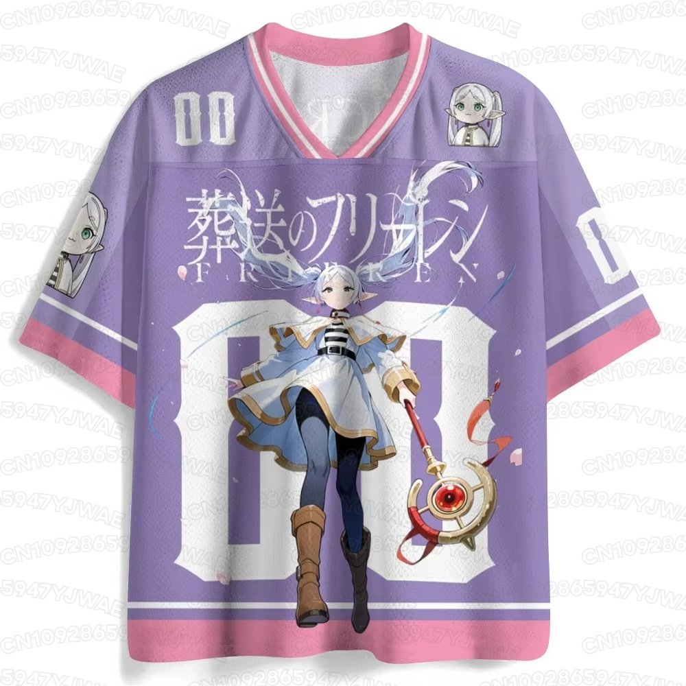 Frieren Anime Merchandise - Camiseta de Verano para Hombre y