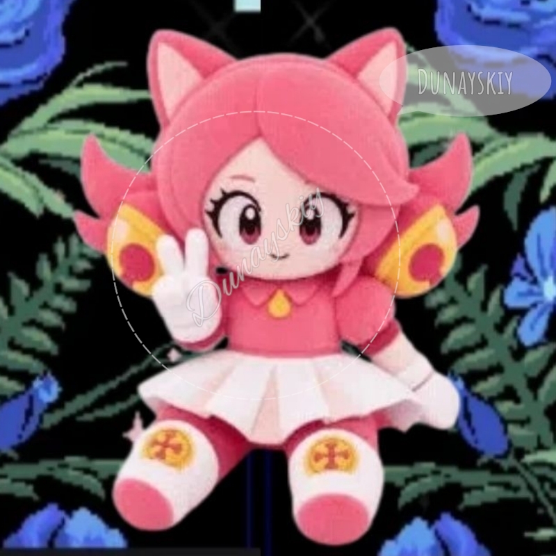 Anime Merchandise Dress - Peluche de Gato Rosa Deltarune, Mercancía