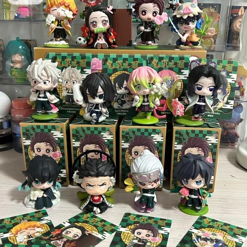 Anime Merchandise Demon Slayer - Caja Sorpresa de Figuras de Anime