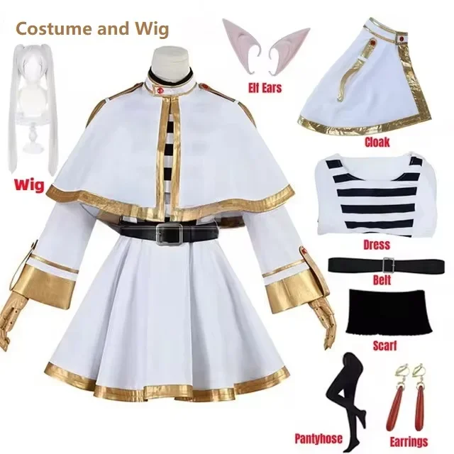 Disfraz de Cosplay de Sousou N - Frieren Anime Merchandise reseña y precio