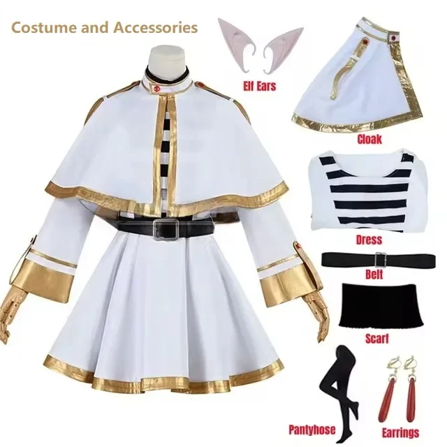 Disfraz de Cosplay de Sousou N - Frieren Anime Merchandise reseña y precio