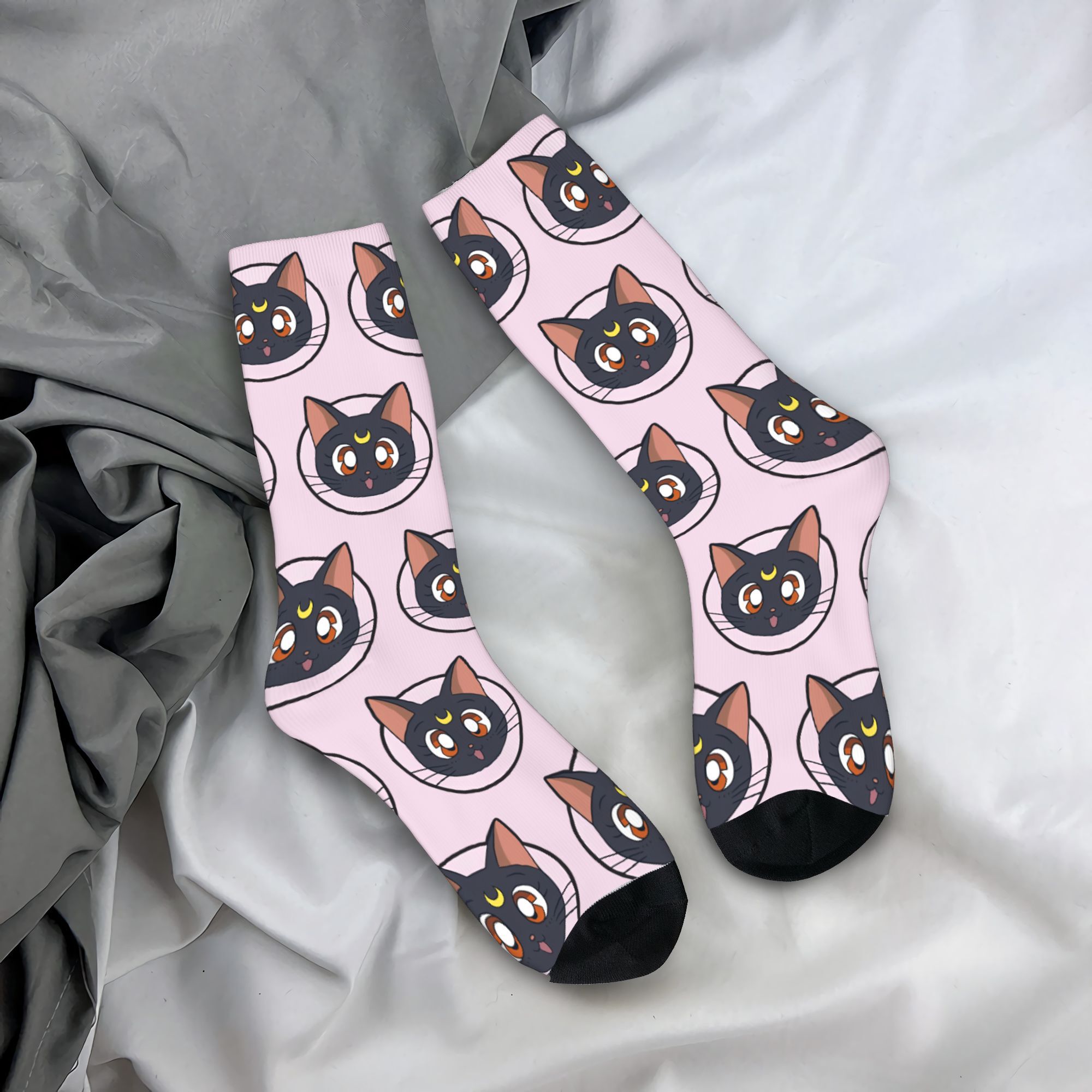Calcetines unisex de moda Sail - Anime Merchandise Dress reseña y precio