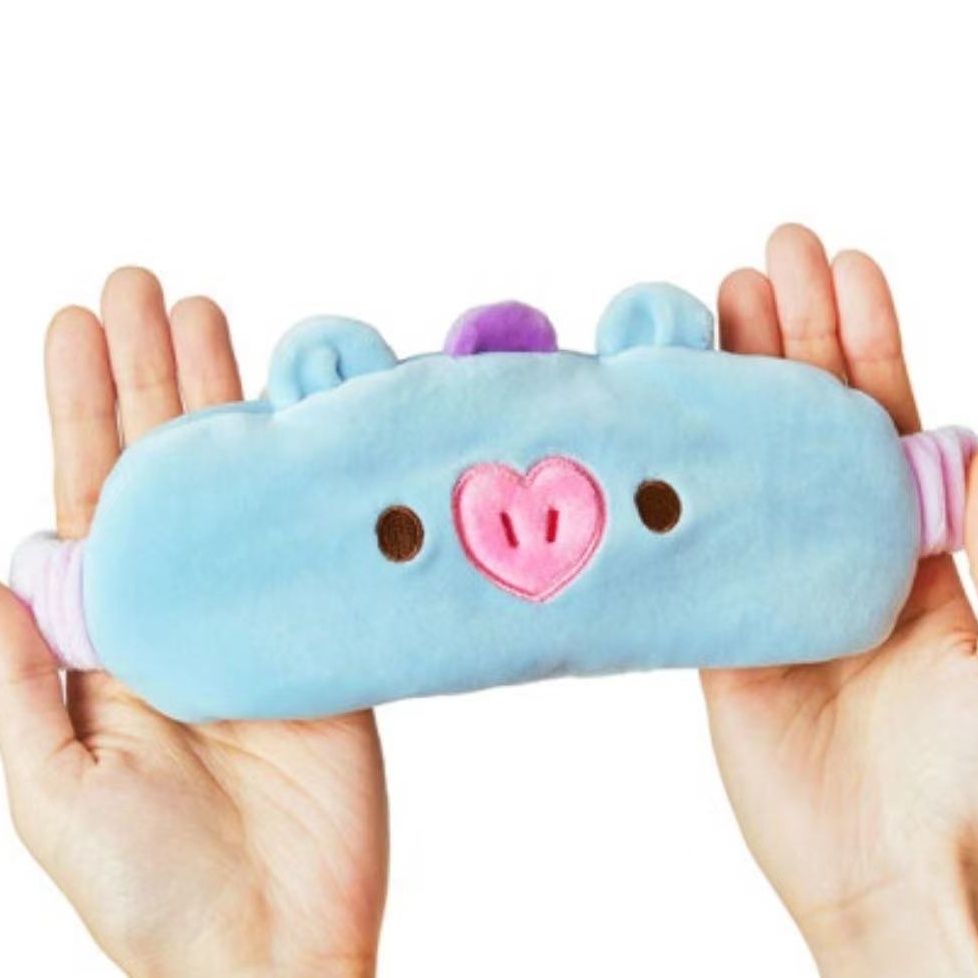 Antifaz de peluche BT21 con di - Cute Anime Merchandise reseña y precio