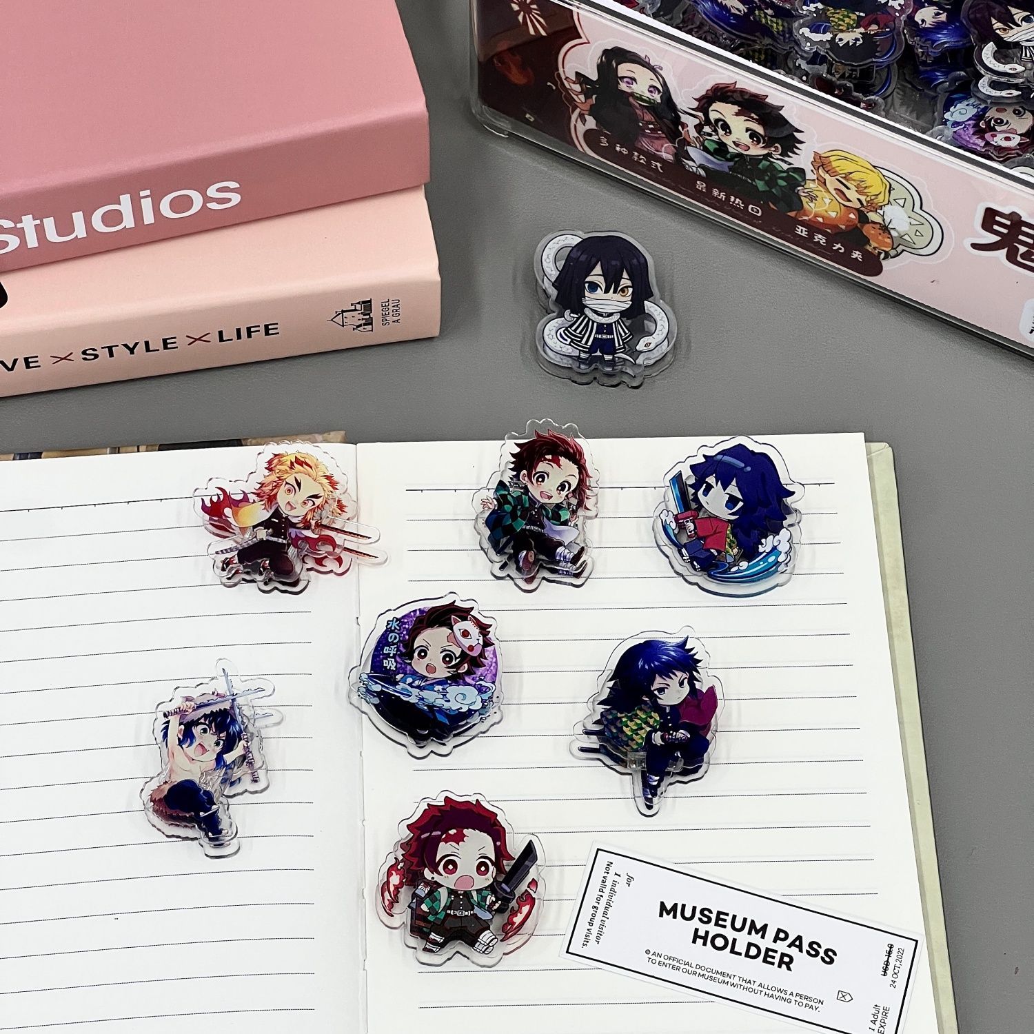 Caja completa de carpetas de D - Anime Merchandise Demon Slayer reseña y precio